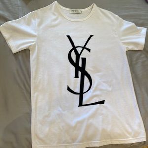YSL white t shirt